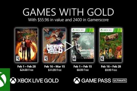 Xbox - February 2022 Games with Gold