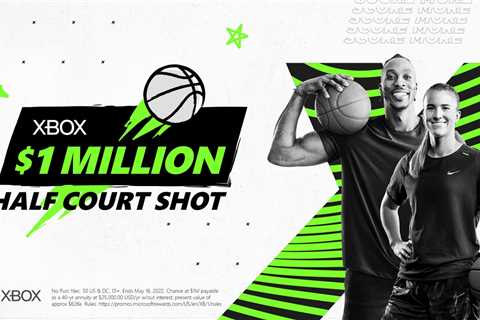 Chance to Score $1 Million with Xbox’s Half-Court Shot Sweepstakes