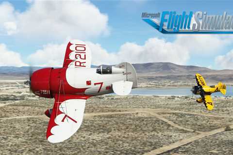 Microsoft Flight Simulator Releases Famous Flyer #2, the Granville Brothers Gee Bee Model Z and..