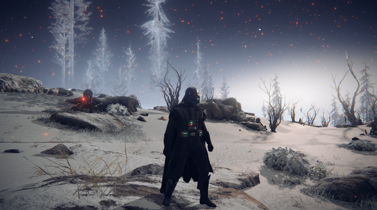 Elden Ring Darth Vader mod is impressive... most impressive