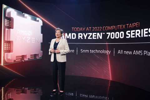 AMD demos an unreleased 5.5GHz Ryzen 7000 CPU smashing Intel's Core i9 12900K