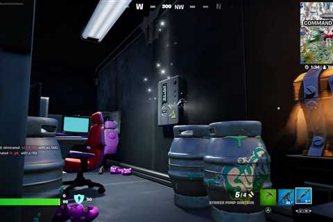 Where To Cut Power to Command Cavern Control Panels in Fortnite