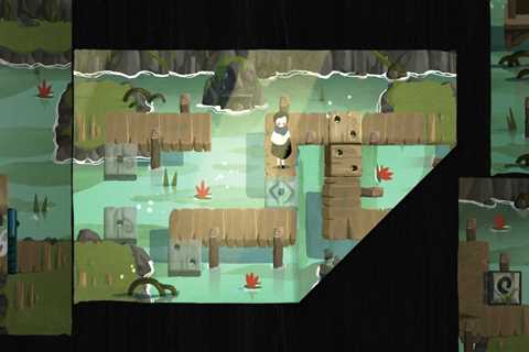 Fold and tear the world itself in this unique paper puzzle game
