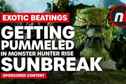 Getting Pummelled in Exotic New Ways in Monster Hunter Rise: Sunbreak