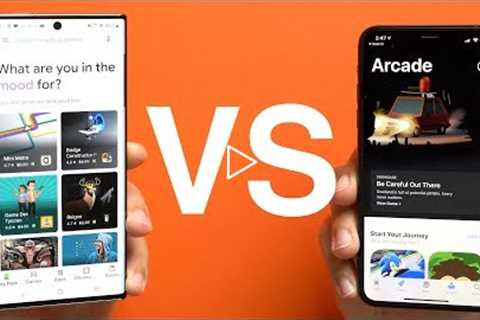 Apple Arcade vs. Google Play Pass