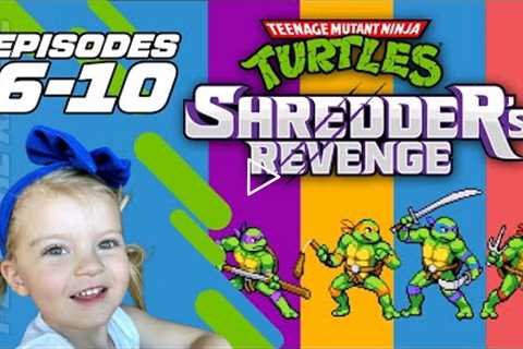 TMNT: Shredder Revenge Episode 6-10 Gamer Girl Coop Gameplay