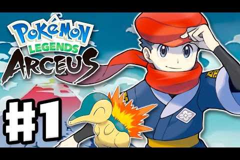 Pokemon Legends: Arceus - Gameplay Walkthrough Part 1 - Hisui Region Intro (Nintendo Switch) -..