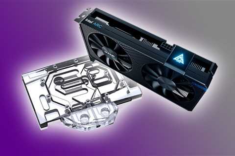 Intel Arc A380 GPU water cooling is now a thing, because reasons