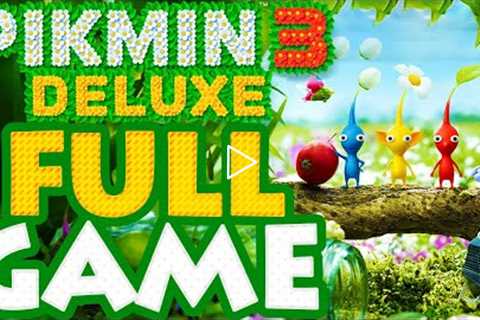 Pikmin 3 Deluxe - Longplay Full Game Walkthrough No Commentary Gameplay English (Nintendo Switch)