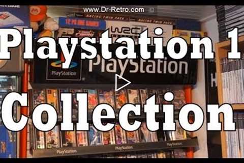 Gigantic Sony Playstation 1 Retro Video Game Collection