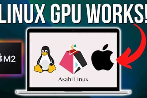 FIRST NATIVE Linux game with 3D GPU ACCELERATION on Apple Silicon Mac! Asahi Linux