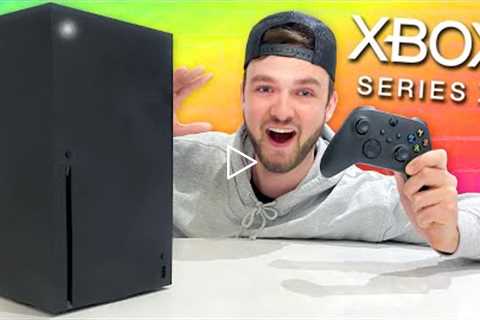 *NEW* Xbox Series X UNBOXING! (I got the NEW Xbox EARLY)