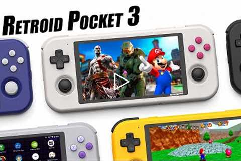 Retroid Pocket 3 Hands-On Review, A New Hand-Held For Emulation & Cloud Gaming!