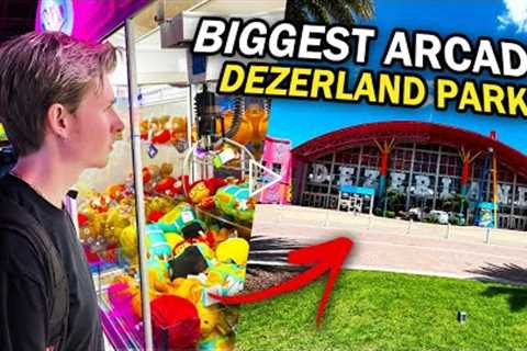 Playing So Many Games at the Biggest Arcade in Orlando Florida! - Dezerland Park