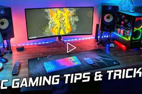 10 AWESOME PC Gaming Tips and Tricks For Your GAMING PC! 😁 (2020)