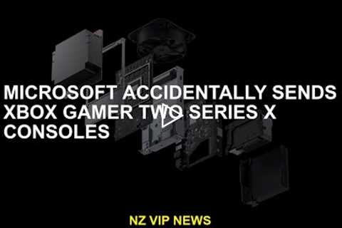 Microsoft accidentally sends Xbox Game Two Series X consoles