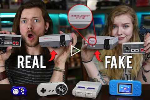My Girlfriend Bought Me FAKE Nintendo Consoles?!