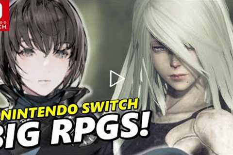 11 BIG Upcoming Nintendo Switch RPGS in 2022 !