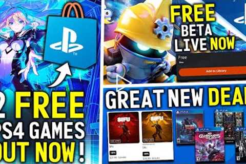 2 FREE PS4/PS5 Games Out NOW on PSN, Free Open Beta for PS4/PS5 Live + Great New PlayStation DEALS!