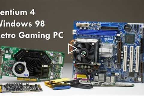 Building High Performance Windows 98 Retro Gaming PC with Pentium 4 and GeForce FX