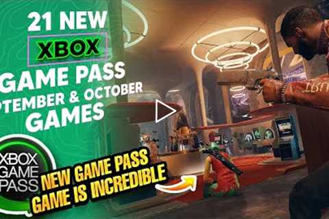 21 NEW XBOX GAME PASS GAMES REVEALED For September/October + XBOX SHOWCASE LOOK