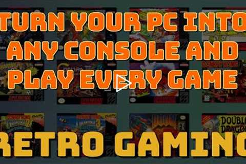 Turn Your PC Into Any Games Console and Play Every Game