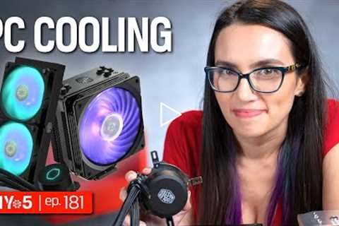 How to Keep Your PC Cool While Gaming – DIY in 5 Ep 181