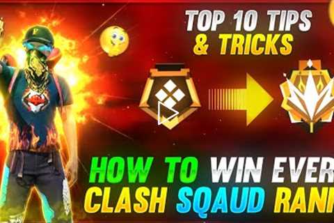 CLASH SQUAD RANK TIPS AND TRICKS 🔥🔥⚡para SAMSUNG A3,A5,A6,A7,J2,J5,J7,S5,S6,S7,S9,A10,A20,A30,A50