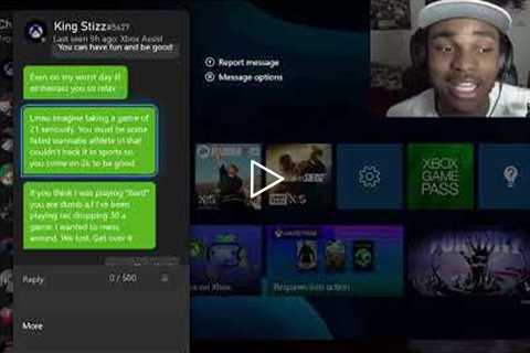 Reading Funny Xbox Messages These Kids Were Pissed!!!!