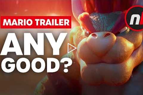 Did The Mario Movie Trailer Deliver The Goods? Well...
