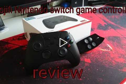 Pojifi Nintendo switch game controller unboxing a review