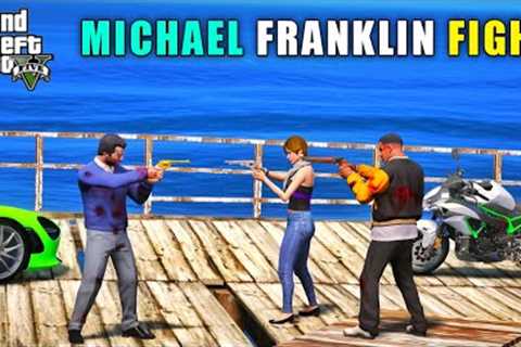 GTA 5 : MICHAEL''''S FIGHT WITH FRANKLIN || BB GAMING