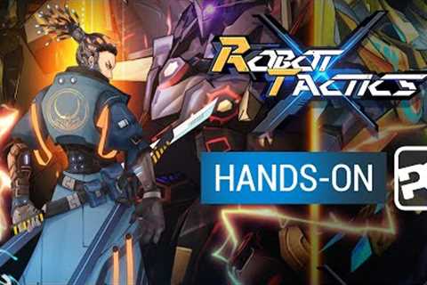 ROBOT TACTICS X lets you BUILD MECHS to IMPRESS