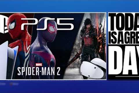 PLAYSTATION 5 ( PS5 ) - SPIDER MAN 2023 / FF16 / A HUGE YEAR / PSVR 2 LOCKED DOWN ! / PS PLUS PRICE…