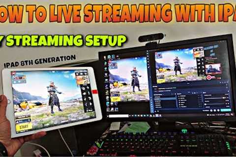 How To Live Streaming With iPad Facecam | Just One Software | iPad 8th Generation Pubg | Electro Sam