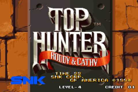 Top Hunter Roddy and Cathy, the classic 2D side scrolling action game, is the latest ACA NeoGeo..