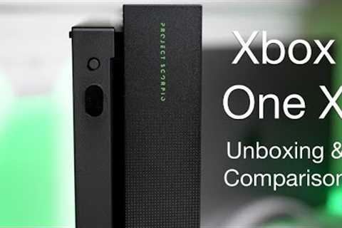 Xbox One X - Unboxing and Comparison