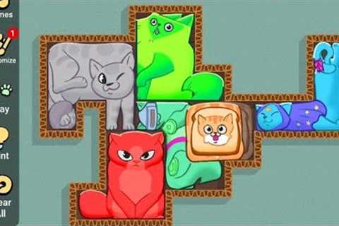 Puzzle Cats - Gameplay Walkthrough (iOS & Android) #games #funny