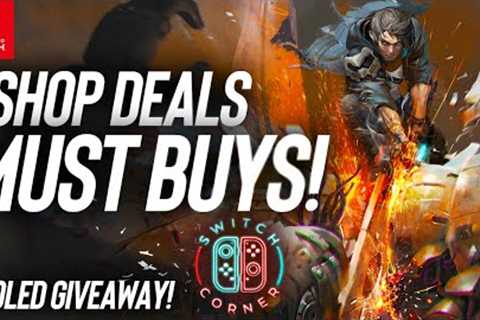 This Nintendo ESHOP Sale A Winner! Switch OLED Giveaway! Nintendo Switch ESHOP Deals