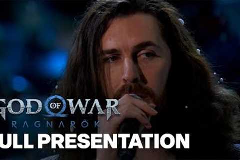 Hozier and Bear Mccreary Perform Blood Upon Snow From God of War Ragnarok