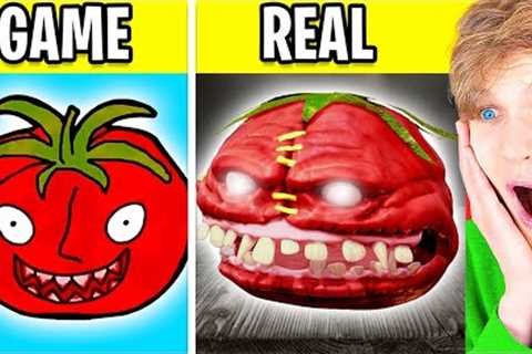 TOP 5 SATISFYING APP GAMES That YOU Need To See! (SECRET REAL LIFE MR TOMATOS)