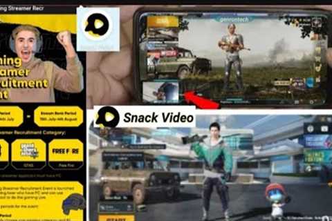 How to apply for streaming game live in snackvideo. Snack video per game stream kerny ki ijazat kais