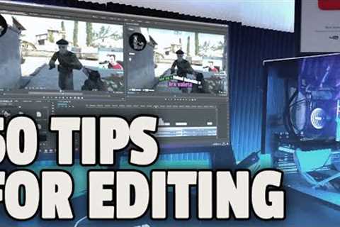 50 MUST-KNOW EDITING TIPS FOR GAMING VIDEOS/CLIPS in 8 minutes