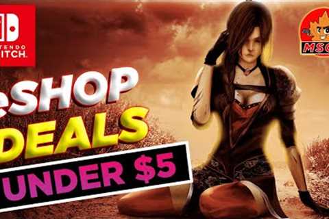 AMAZING Nintendo Switch eSHOP SALE ON NOW!! | BEST UNDER $5 Switch eSHOP DEALS THIS WEEK!