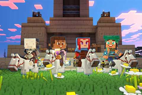 Minecraft Legends Launches This April With Cross Platform Multiplayer