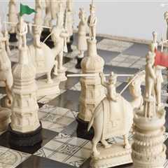 What are nice chess sets made of?