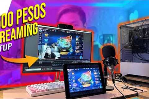 Building a BUDGET Streaming Setup For ₱2500 ($50)