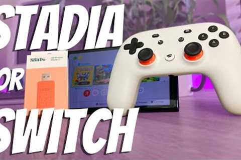 Stadia controller on Nintendo switch