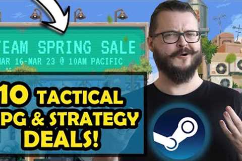 Steam Spring Sale 2023! 10 Tactical RPG / Strategy games