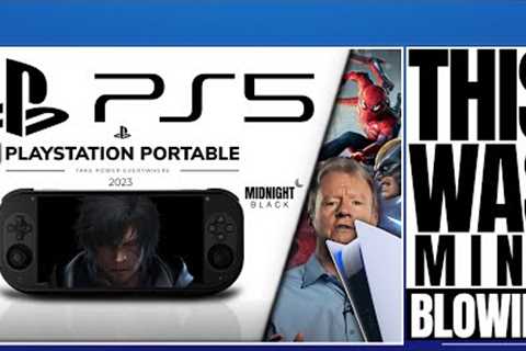 PLAYSTATION 5 ( PS5 ) - NEW PS VITA 2 2023 PS5 PORTABLE ?! / SPIDER-MAN 2 WOLVERINE REVEALS UPD